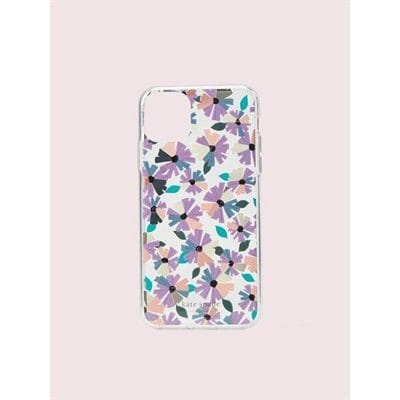 Fashion 4 - jeweled clear wallflower iphone 11 pro max case