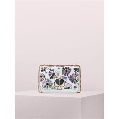 Fashion 4 - nicola floral twistlock medium convertible chain shoulder bag
