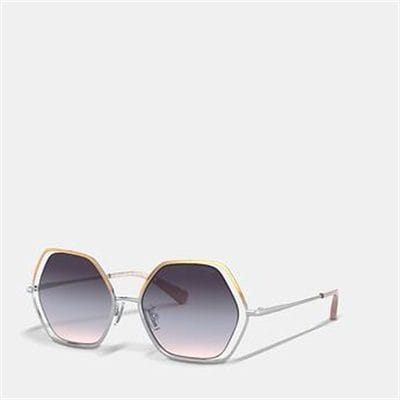 Fashion 4 Coach WIRE FRAME HEXAGON SUNGLASSES