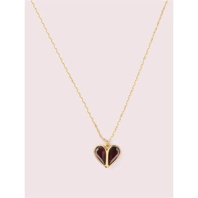 Fashion 4 - rock solid stone heart mini pendant