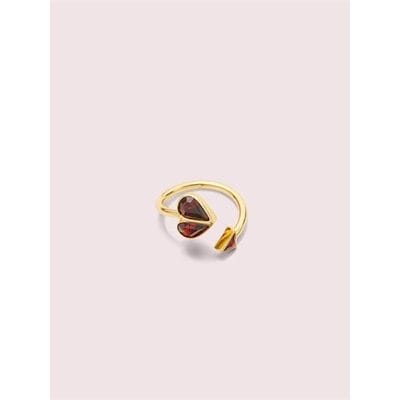 Fashion 4 - rock solid stone heart twist ring
