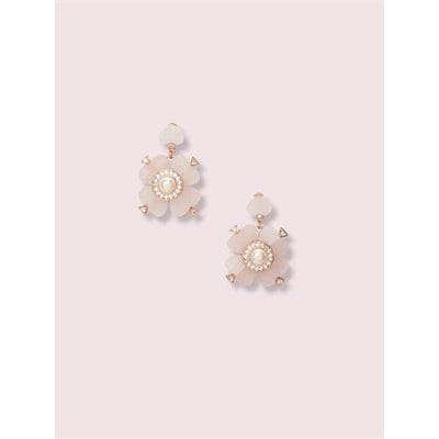 Fashion 4 - spade flower drop earrings