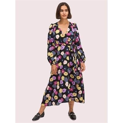 Fashion 4 - winter garden wrap dress
