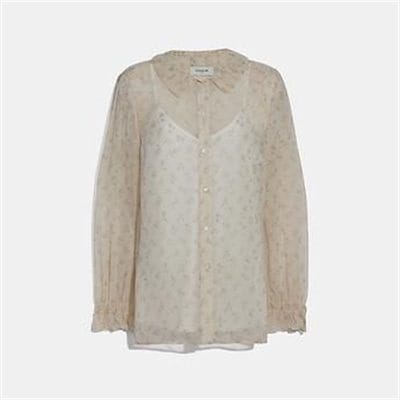 Fashion 4 Coach DOT GEORGETTE BLOUSE