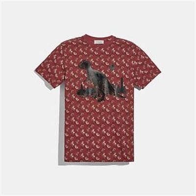 Fashion 4 Coach HORSE AND CARRIAGE PRINT REXY IN THE CITY T-SHIRT