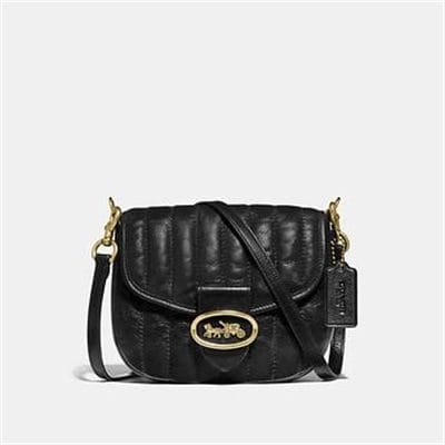 Fashion 4 Coach KAT SADDLE BAG 20 WITH QUILTING