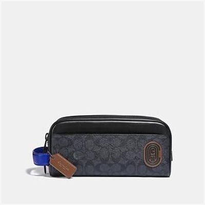 Fashion 4 Coach TRAVEL KIT IN SIGNATURE CANVAS WITH COACH PATCH