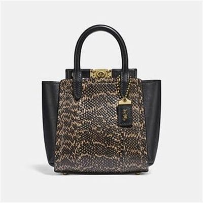 Fashion 4 Coach TROUPE TOTE 16 IN SNAKESKIN