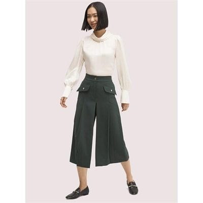 Fashion 4 - pleated culotte pant