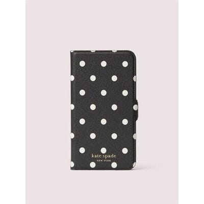 Fashion 4 - cabana dot iphone 11 magnetic wrap folio case