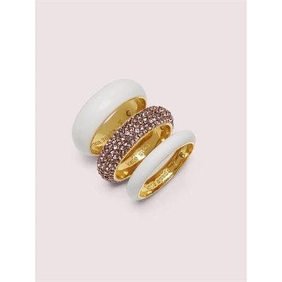 Fashion 4 - candy drops pavé ring set