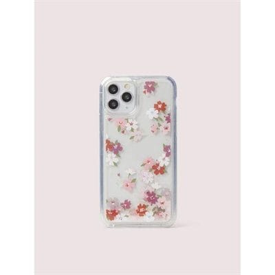 Fashion 4 - cherry blossom liquid glitter iphone 11 pro case