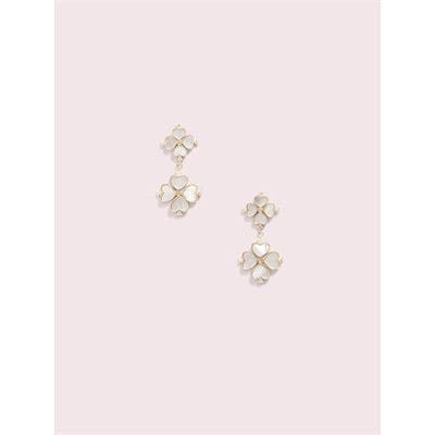 Fashion 4 - legacy logo spade flower drop studs