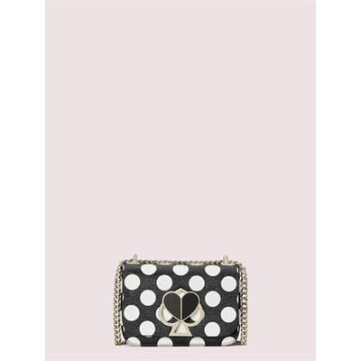 Fashion 4 - nicola embossed bikini dot twistlock small convertible chain shoulder bag