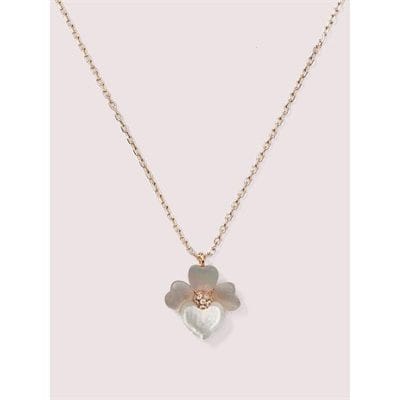 Fashion 4 - precious pansy mini pendant