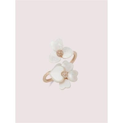 Fashion 4 - precious pansy wrap ring