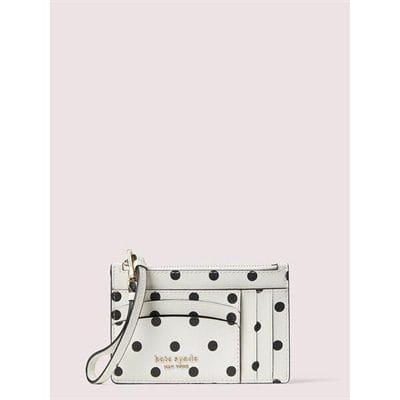 Fashion 4 - spencer cabana dot cardholder wristlet