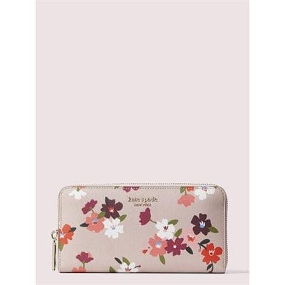 Fashion 4 - spencer cherry blossom zip-around continental wallet