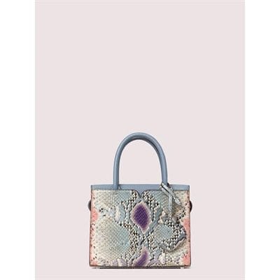 Fashion 4 - spencer snake-embossed mini satchel