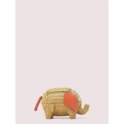 Fashion 4 - tiny wicker large elephant crossbody