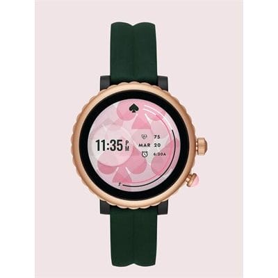 Fashion 4 - kate spade new york green silicone sport smartwatch featuring contactless payment