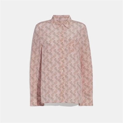 Fashion 4 Coach Horse And Carriage Print Shirt