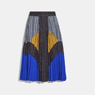 Fashion 4 Coach Mix Pleated Skirt