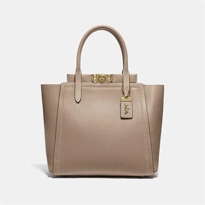 Fashion 4 Coach Mixed Leather Troupe Tote
