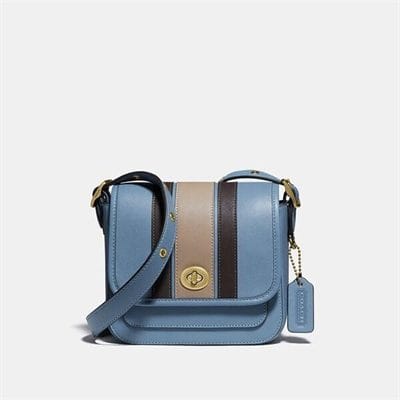 Fashion 4 Coach Rambler Crossbody 16 With Varsity Stripe