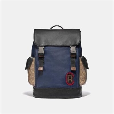 Fashion 4 Coach Rivington Backpack With Signature Canvas Detail And Coach Patch