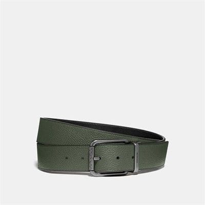 Fashion 4 Coach Roller Buckle Cut-To-Size Reversible Belt