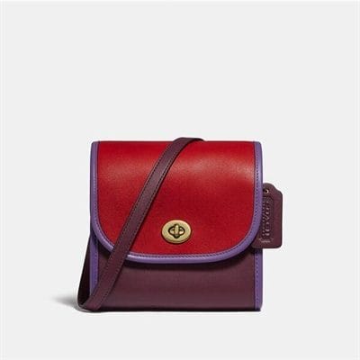 Fashion 4 Coach Turnlock Lunchbox Pouch In Colorblock