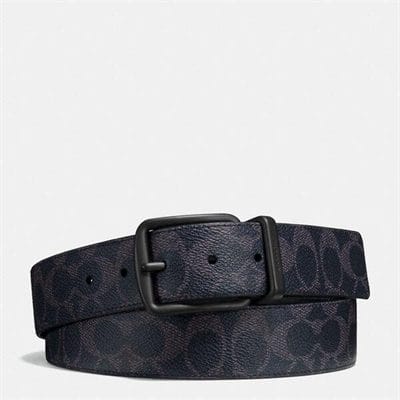 Fashion 4 Coach Wide Harness Cut-To-Size Reversible Belt In Signature Canvas