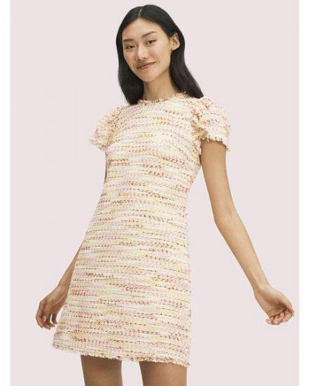 Fashion 4 - multi tweed shift dress