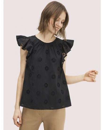 Fashion 4 - spade clover eyelet top