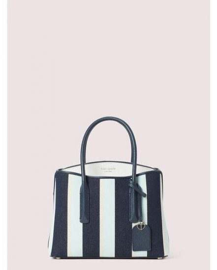 Fashion 4 - margaux canvas stripe medium satchel