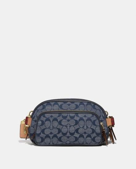 Fashion 4 Coach Belt Bag In Signature Chambray