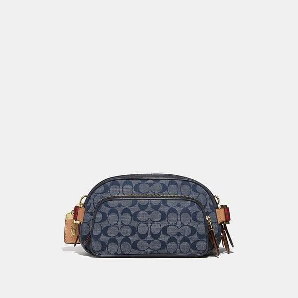 Fashion 4 Coach Belt Bag In Signature Chambray