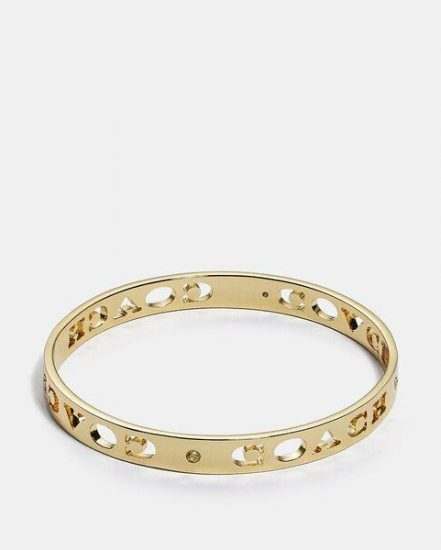Fashion 4 Coach Pierced Coach Bangle