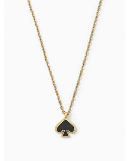 Fashion 4 - everyday spade enamel mini pendant