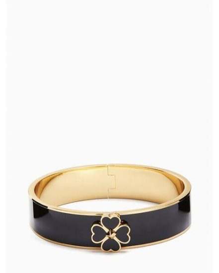 Fashion 4 - everyday spade floral spade enamel bangle