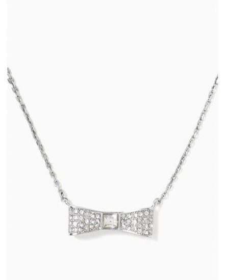 Fashion 4 - ready set bow pave bow mini pendant