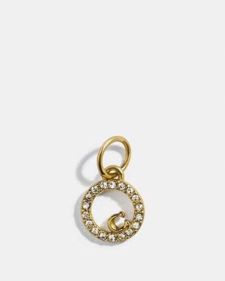 Fashion 4 Coach Collectible Eternity Circle Pave Charm