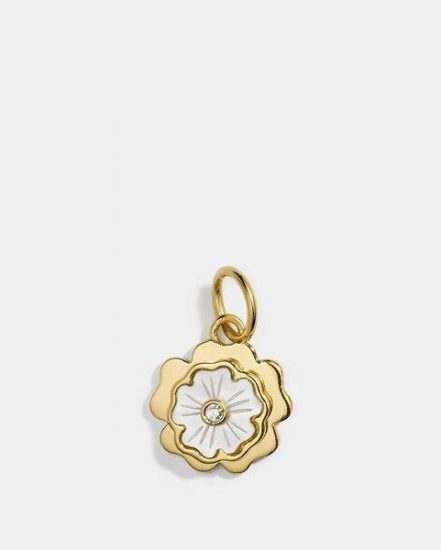 Fashion 4 Coach Collectible Tea Rose Charm