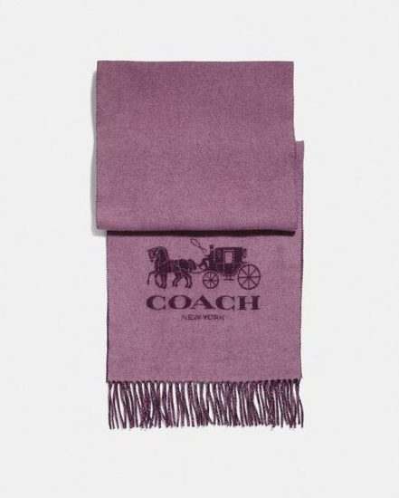 Fashion 4 Coach Horse And Carriage Cashmere Muffler