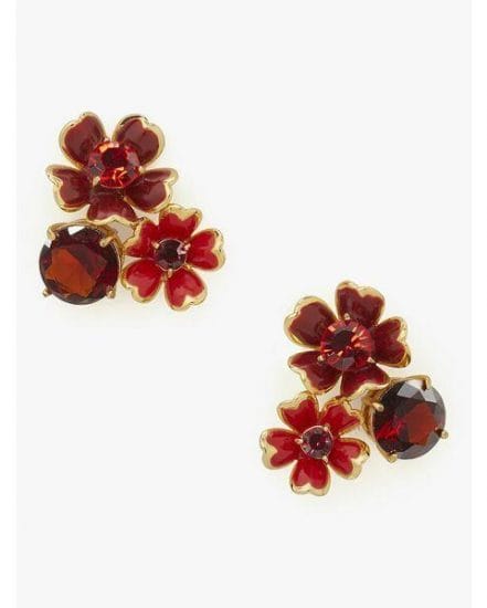 Fashion 4 - blushing blooms cluster studs