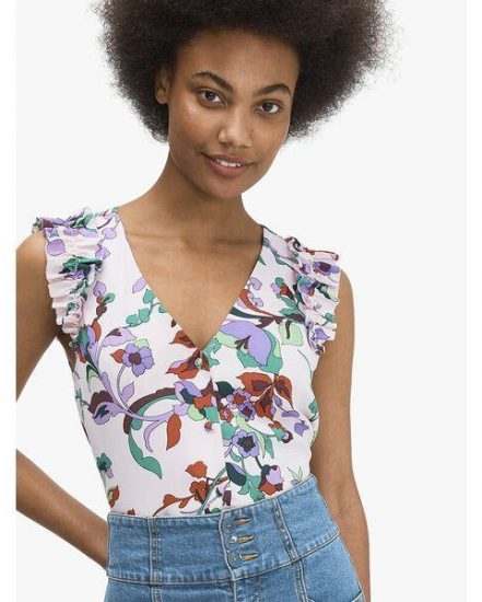 Fashion 4 - fleur nouveau shell top