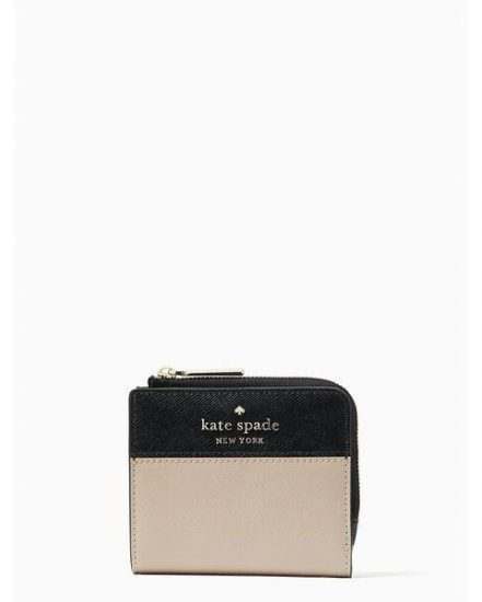 Fashion 4 - staci colorblock small l-zip bifold wallet