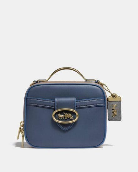 Fashion 4 Coach Riley Lunchbox Bag In Colorblock