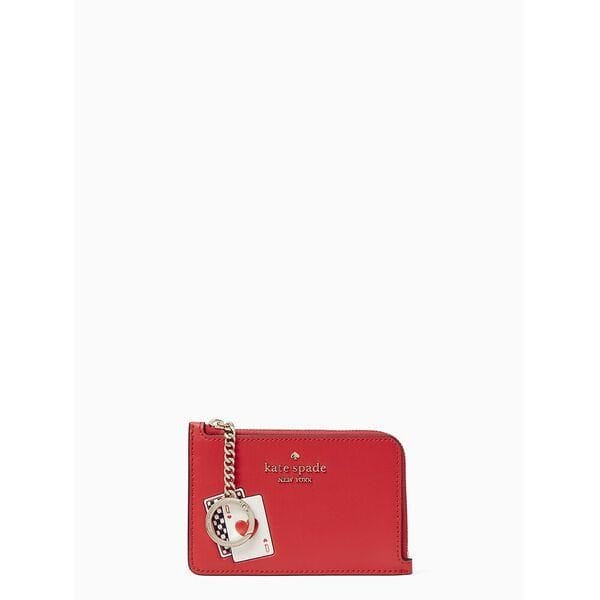 Fashion 4 - lucky draw medium l-zip card holder